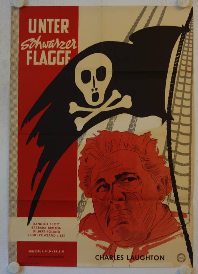 Captain Kidd re-release german movie poster